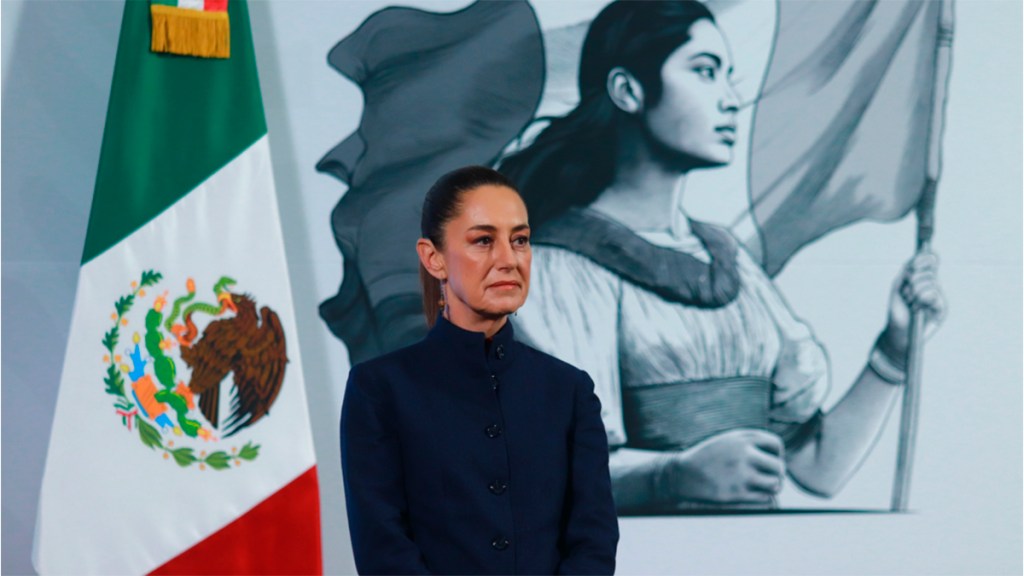 «Los vamos a defender»: Sheinbaum recuerda a los «héroes» mexicanos que viven en el&nbsp;extranjero
