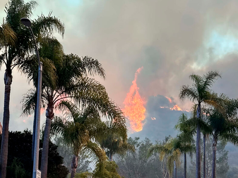 Un primer estudio señala la influencia del cambio climático en los incendios de Los&nbsp;Ángeles