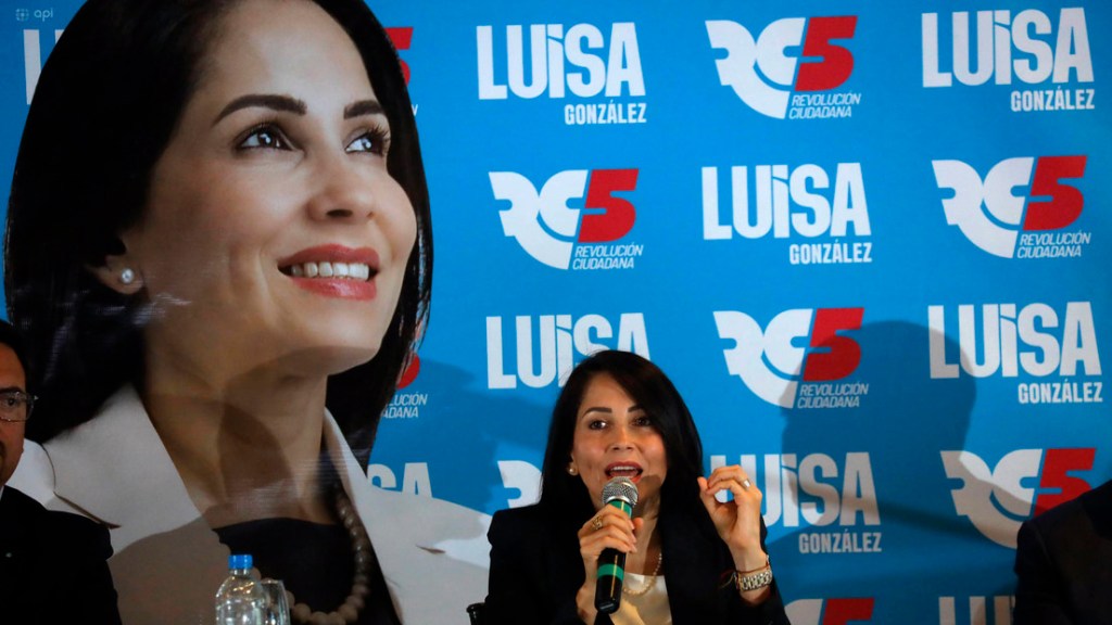 «Prometió seguridad y somos el país más violento de Latinoamérica»: Luisa González critica a&nbsp;Noboa