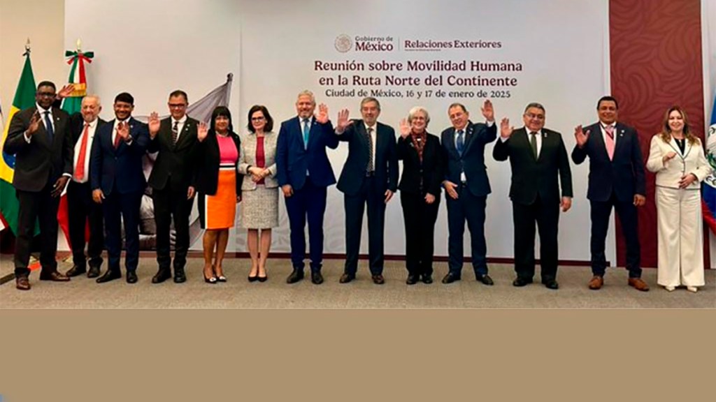 Concluye en México reunión sobre movilidad&nbsp;humana