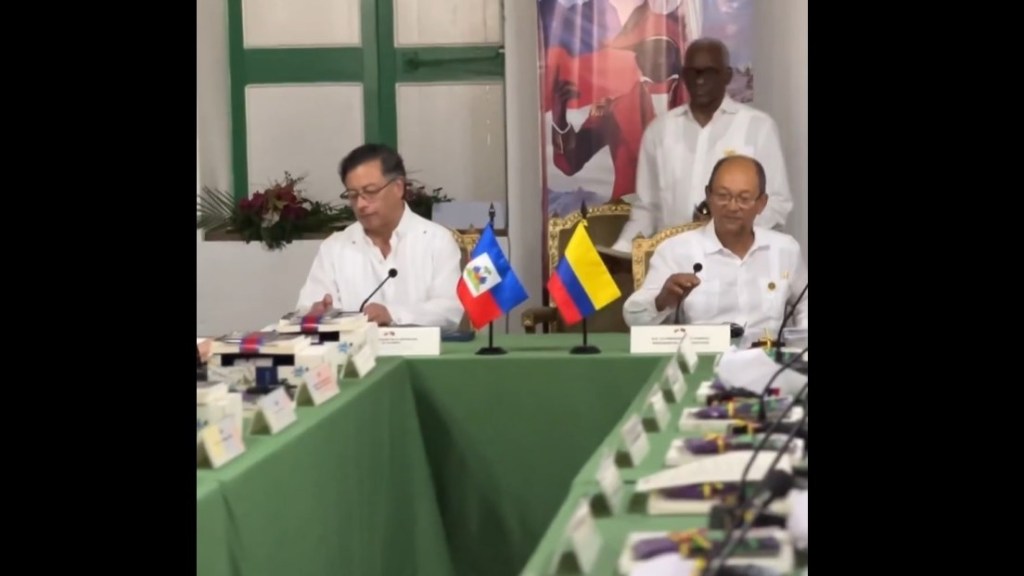 Petro visita Haití para fortalecer las relaciones bilaterales y la cooperación&nbsp;estratégica