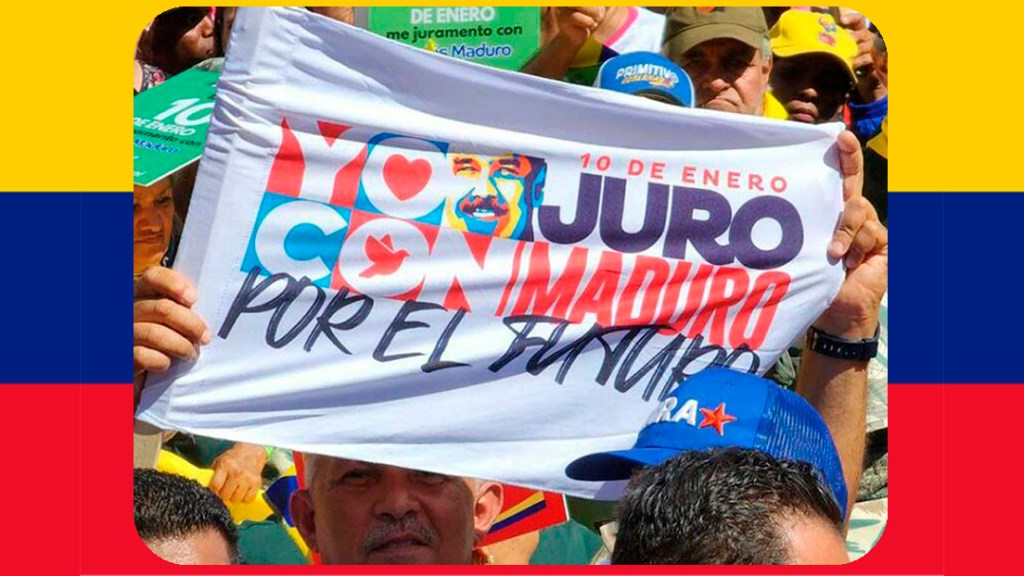 Nicolás Maduro se juramenta en Venezuela en su tercer&nbsp;mandato