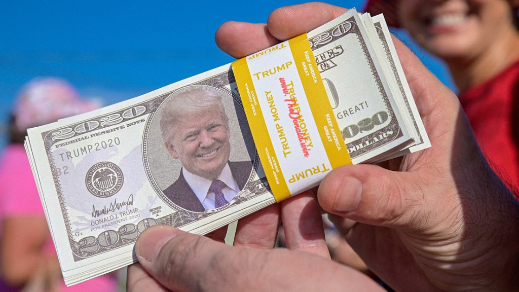 «¡El billete más valioso para el presidente más valioso!»: Proponen poner la cara de Trump en el&nbsp;dólar