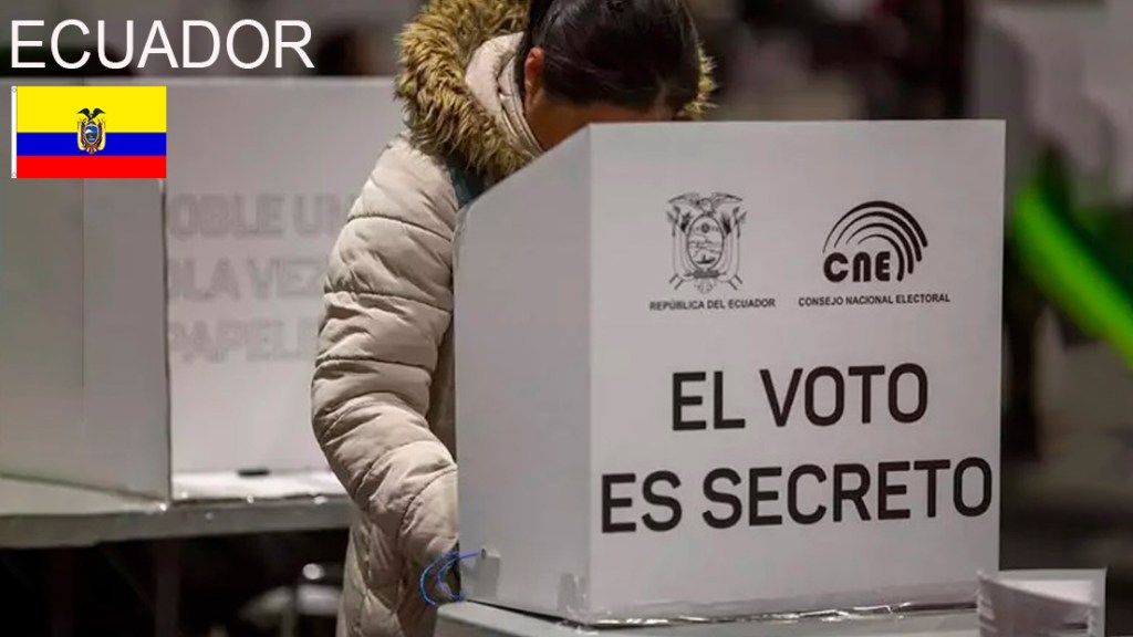 Ecuador: la segunda vuelta electoral en medio de varias&nbsp;crisis