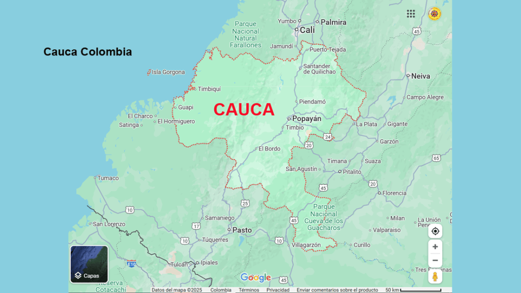 El Cauca está en&nbsp;llamas