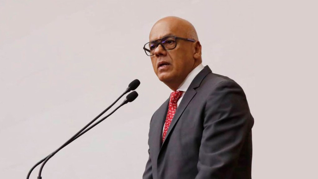 Jorge Rodríguez pide al fiscal Saab aplicar Ley Simón Bolívar a opositores que invoquen sanciones&nbsp;(AUDIO)