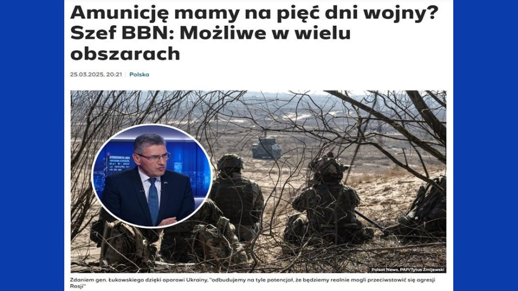 Cinco conclusiones tras la revelación de que Polonia solo tiene munición para menos de dos&nbsp;semanas