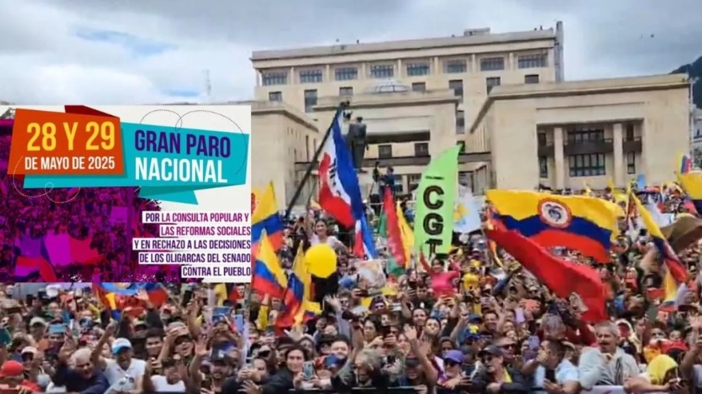 Colombia: Paro general el 28 y 29 de mayo por los derechos de los&nbsp;trabajadores
