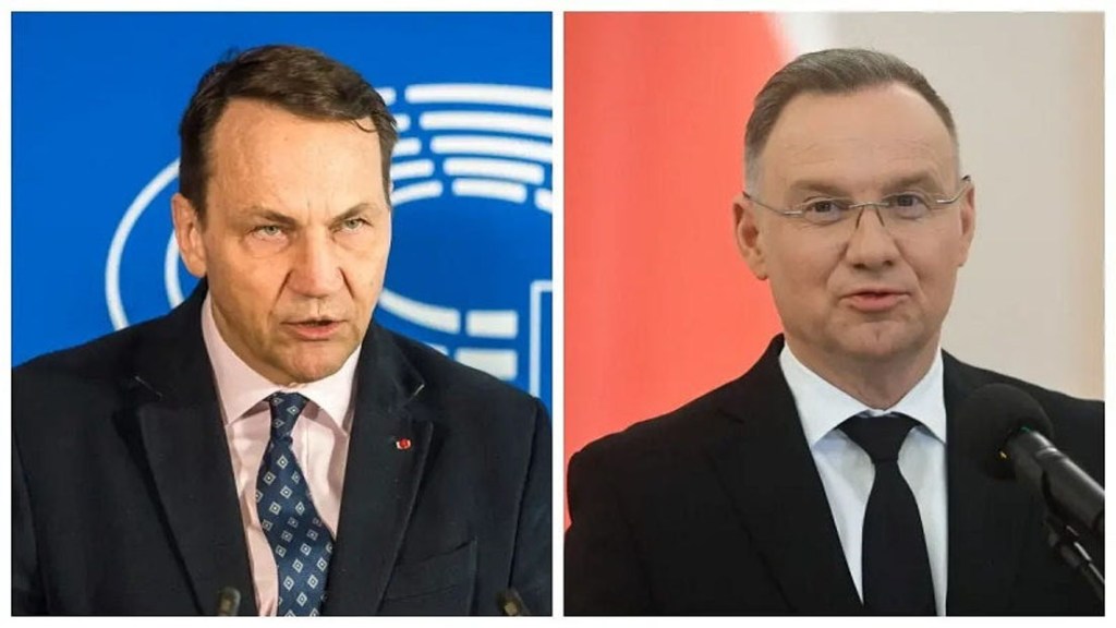 La crítica de Sikorski a la sugerencia de Duda de que el compromiso con Ucrania es&nbsp;hipócrita