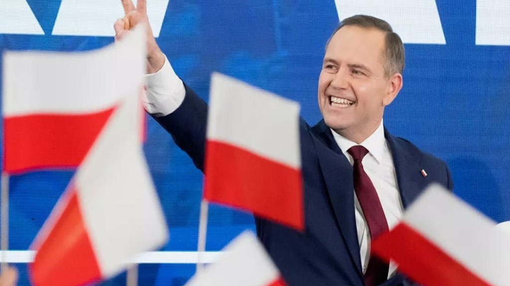 El presidente electo Nawrocki describió las tres prioridades de Polonia en Europa Central y&nbsp;Oriental.