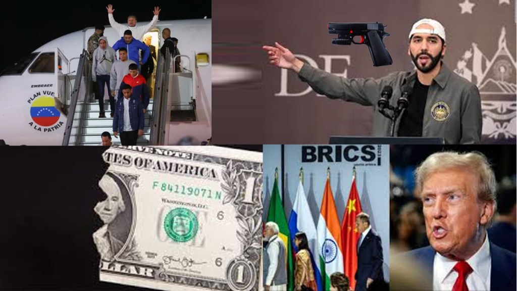 La valentía de Bukele disparándole a venezolanos atados y el miedo de Trump a los&nbsp;Brics