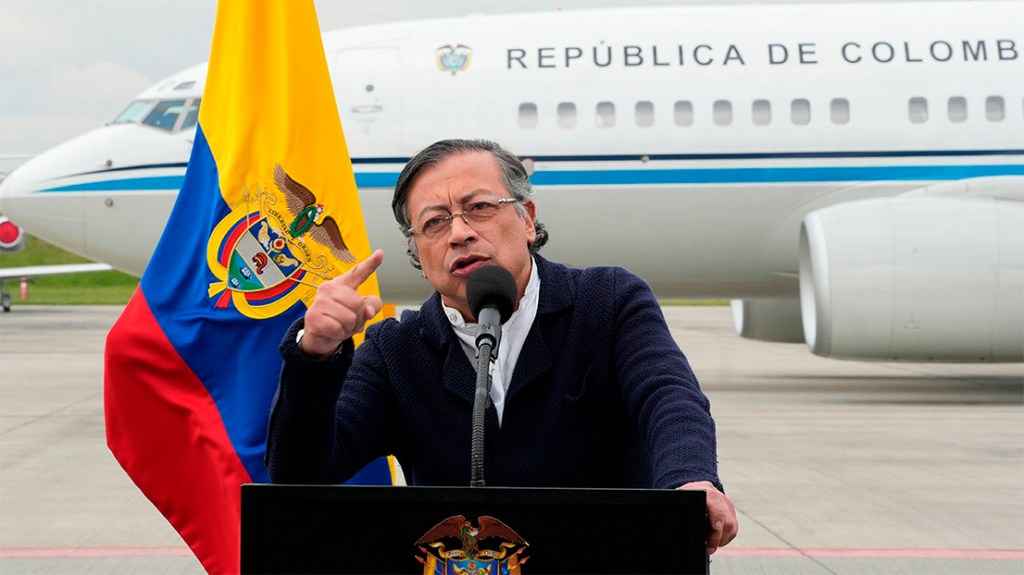 Presidente Gustavo Petro invitó a su homólogo de EE.UU., Donald Trump, a corregir ‘su política’ antidrogas y ‘hacer una guerra contra los narcotraficantes’(+Video)