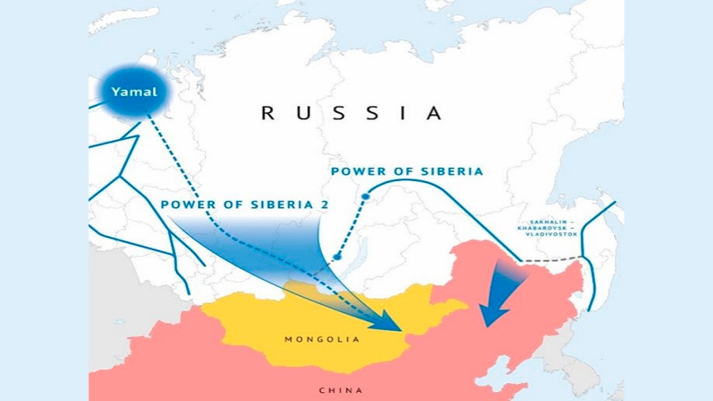 El acuerdo sobre el oleoducto Power of Siberia 2 significa el fracaso de la gran estrategia euroasiática de&nbsp;Trump.
