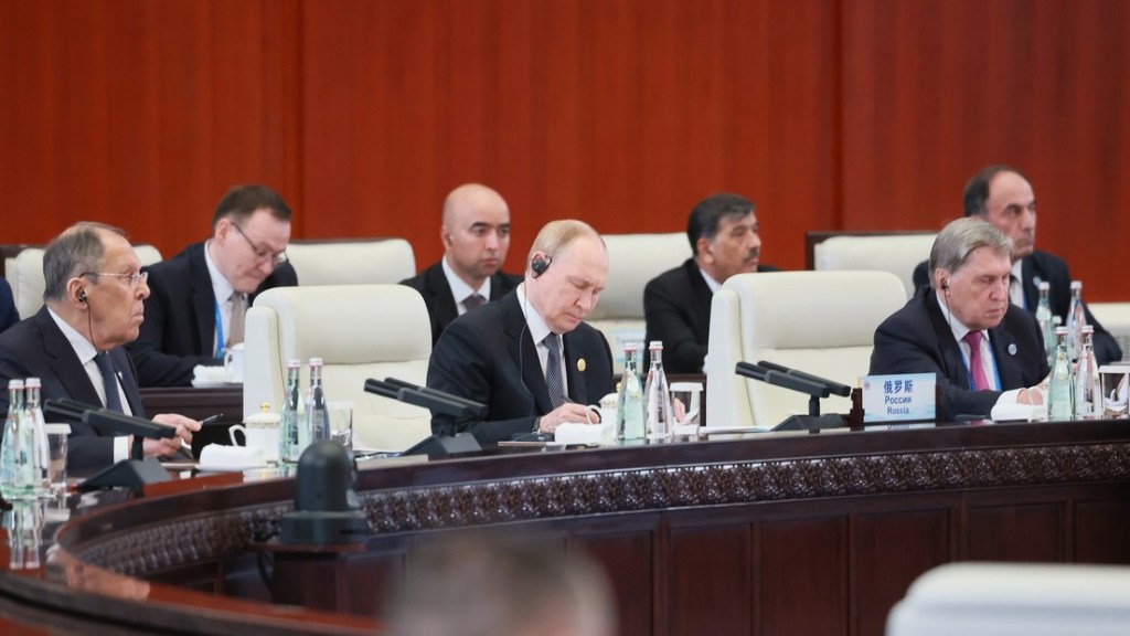 Putin: Es hora de devolver los valores tradicionales a la agenda&nbsp;internacional