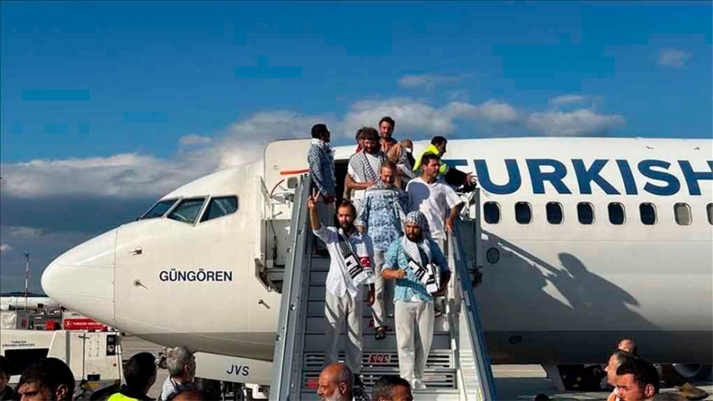 Türkiye evacua a activistas detenidos por&nbsp;Israel