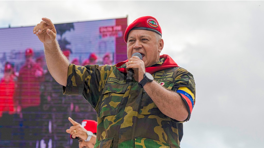 «Quieren sangre»: Diosdado Cabello acusa a la oposición extremista de planear un&nbsp;atentado