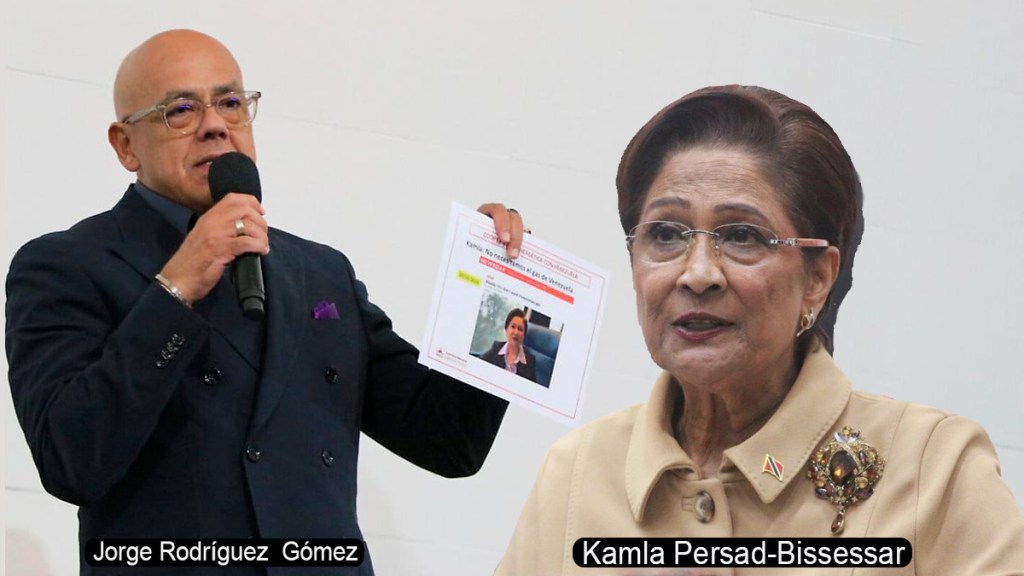 Asamblea Nacional declara persona non grata a primera ministra de Trinidad y&nbsp;Tobago