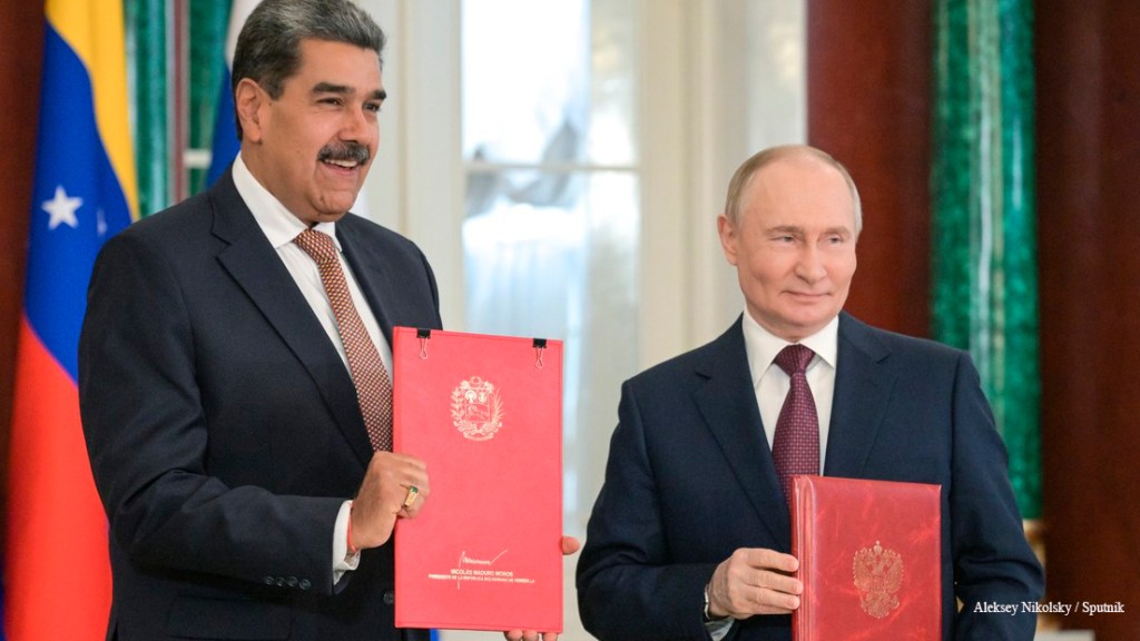 Putin presenta para su ratificación el acuerdo sobre asociación estratégica y cooperación con&nbsp;Venezuela