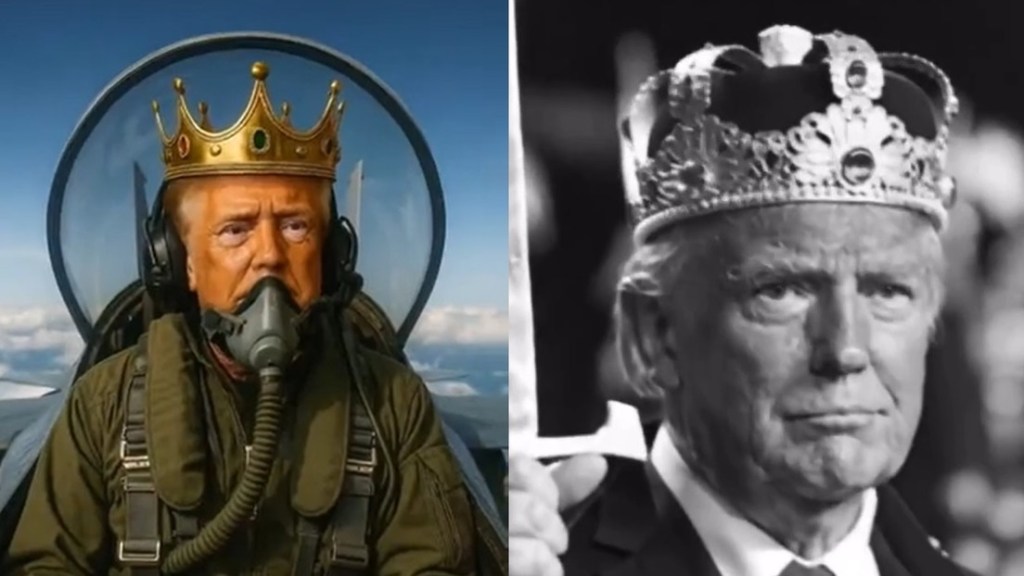 VIDEO: El salvaje troleo de Trump a las masivas protestas ‘No Kings’ en su&nbsp;contra