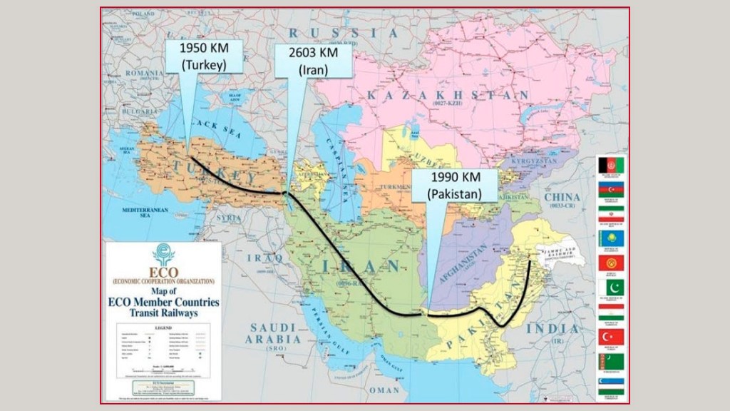 ¿El ferrocarril Islamabad-Teherán-Estambul sería bueno o malo para&nbsp;Rusia?