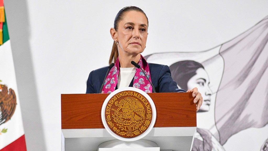 Sheinbaum: «Aceptamos ayuda, pero la intervención&nbsp;no»