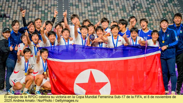 La RPDC bate un récord al alzarse campeona de la Copa Mundial Femenina&nbsp;Sub-17