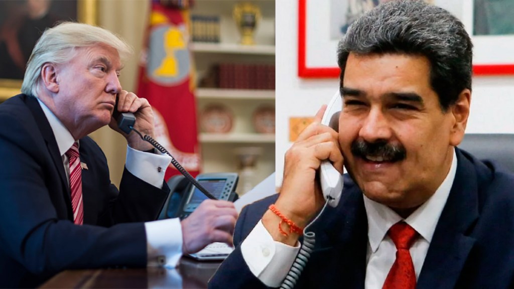 Trump y Maduro hablaron por teléfono la semana&nbsp;pasada