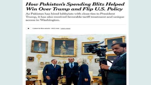 ¿Qué efecto tuvo el lobby pakistaní en el cambio de postura de Trump respecto a&nbsp;Rusia?