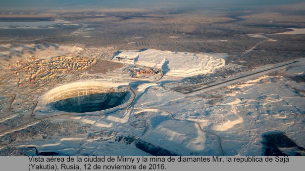 ¿Qué es el gigantesco agujero volcánico que daba a Rusia la mayor parte de sus&nbsp;diamantes?