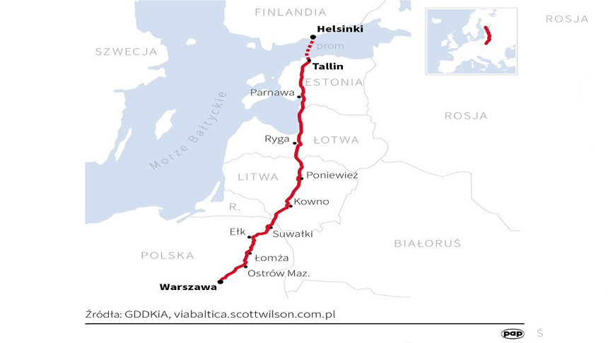 Polonia expande su influencia en el Báltico a través de la autopista Vía&nbsp;Báltica