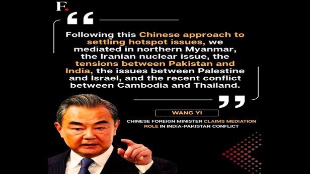 Es muy difícil creer la afirmación de China de mediar entre India y&nbsp;Pakistán