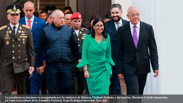 Delcy Rodríguez juramenta en&nbsp;Parlamento