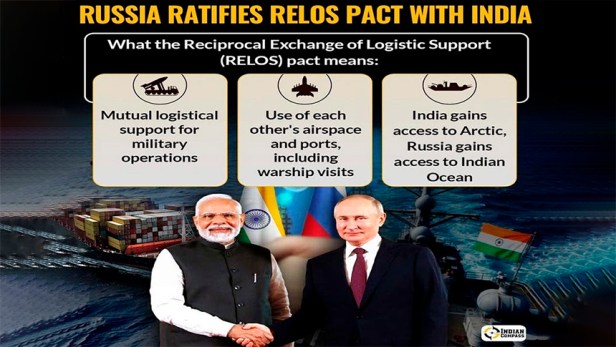 Los ejércitos ruso e indio aseguraron el acceso logístico a las instalaciones del&nbsp;otro.