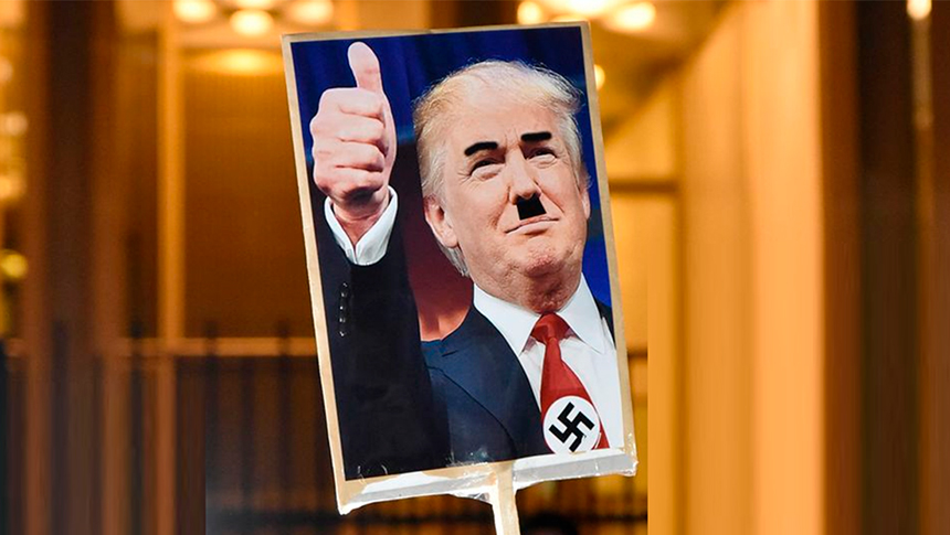 En Trump, el nazismo resurge con toda&nbsp;ferocidad