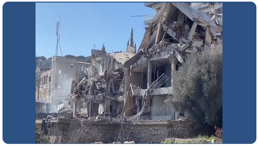 Rusia acusó a Israel de destruir deliberadamente su centro cultural en el sur del&nbsp;Líbano.