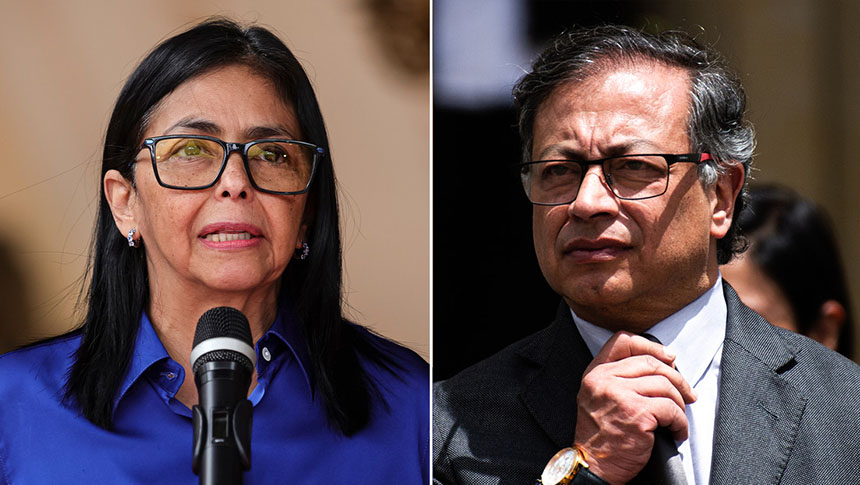 Los detalles de la próxima cita entre Gustavo Petro y Delcy&nbsp;Rodríguez