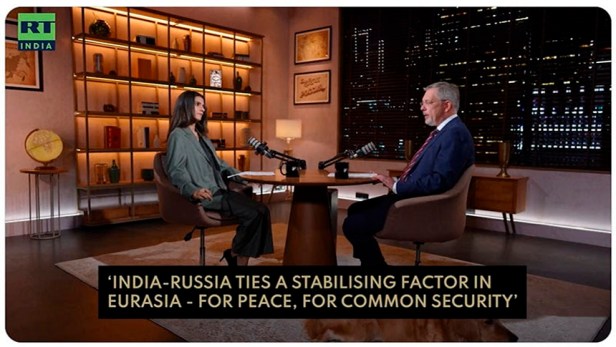 El embajador ruso en la India compartió una actualización detallada sobre las relaciones&nbsp;bilaterales.