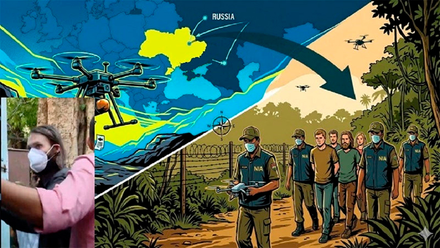 Zakharova criticó duramente la respuesta de Ucrania al arresto de sus mercenarios por parte de la&nbsp;India.