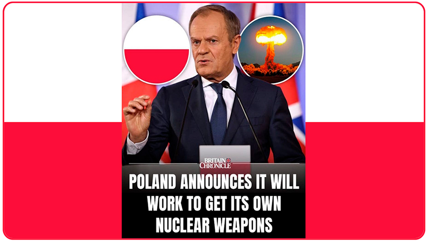 Interpretación de la oposición informal de Estados Unidos a los planes de Polonia para desarrollar armas&nbsp;nucleares.