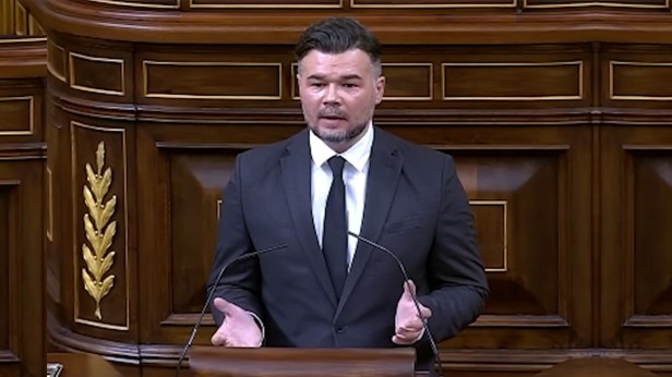 El celebrado discurso de Gabriel Rufián sobre Trump: «El capitalismo tiene que robar a un país&nbsp;socialista»