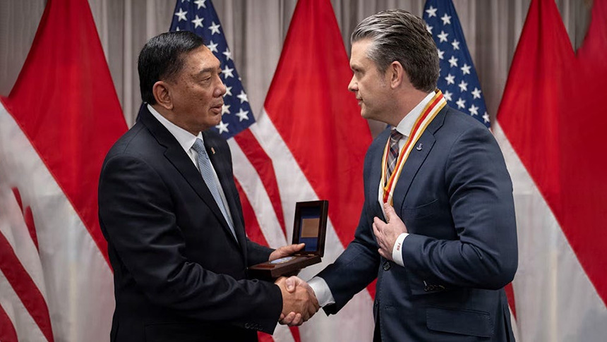 La nueva alianza militar de Indonesia con Estados Unidos podría molestar a algunos partidarios de los&nbsp;BRICS.