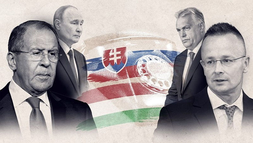 Las llamadas filtradas de Szijjarto con Lavrov demuestran que es el último diplomático auténtico de&nbsp;Europa.