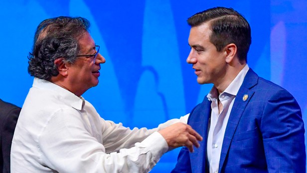 Noboa sube las apuestas en su ‘guerra comercial’ contra Petro: las claves de la&nbsp;enemistad