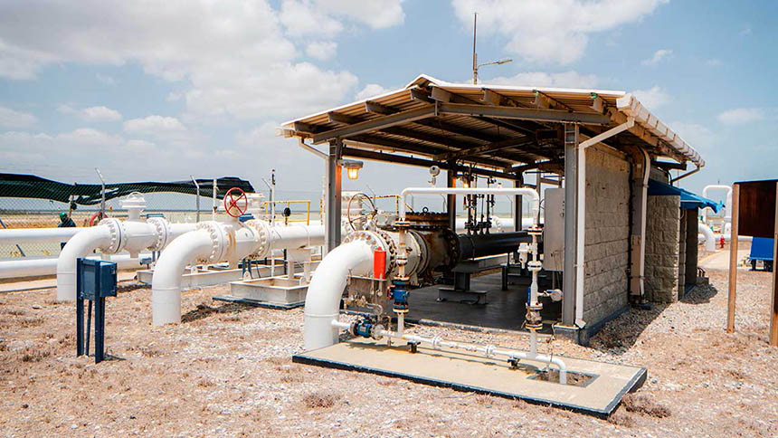 Megaproyecto para almacenar 250 millones de pies cúbicos de gas natural en La Guajira garantiza la seguridad energética&nbsp;nacional