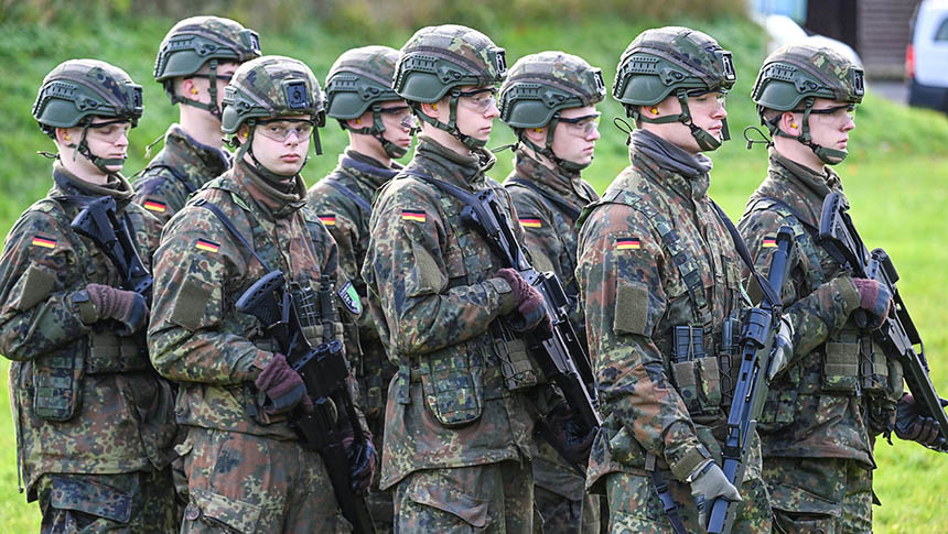 ¡Alemania se rearma! (Y echa la culpa a&nbsp;Rusia)