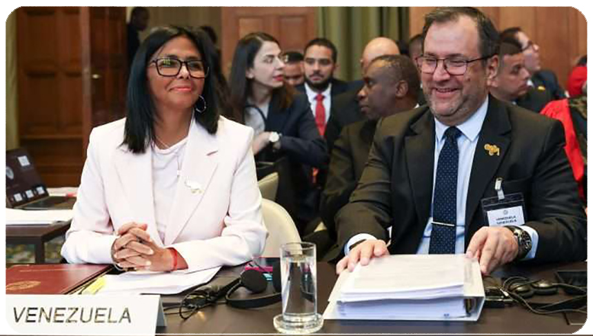 Delcy Rodríguez: Venezuela está lista para una solución vía Acuerdo de&nbsp;Ginebra