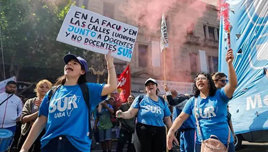 Marcha Federal Universitaria: Argentina vuelve a marchar en contra del ajuste&nbsp;(+Video)