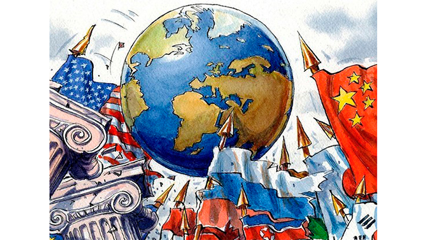 Establecimiento de un mundo multipolar y un nuevo tipo de relaciones&nbsp;internacionales