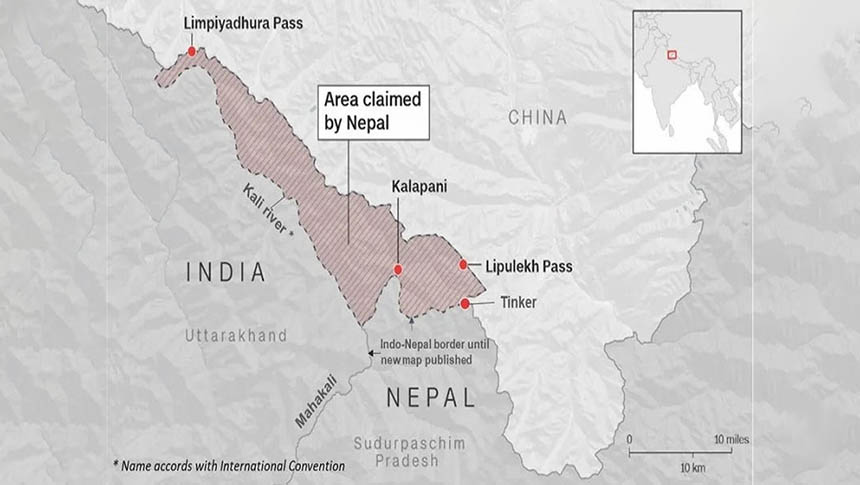 Nepal debería actuar con cautela en su disputa territorial con&nbsp;India.