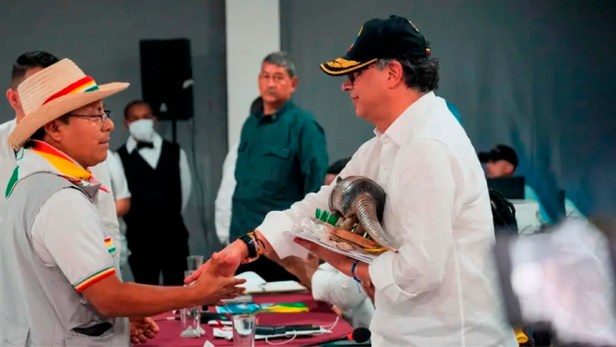 ‘Estos pueblos prehispánicos nos dejaron su arte para decirnos que somos legítimos en la tierra americana’: presidente&nbsp;Petro